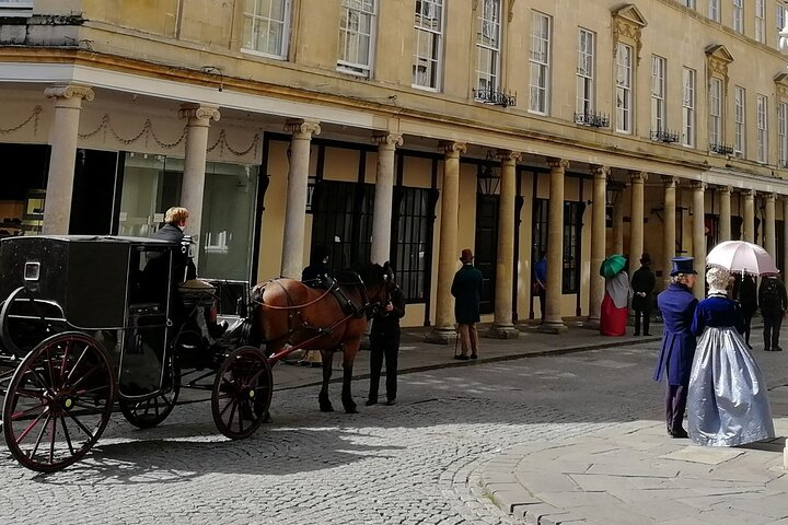 Filming in Bath for Series One